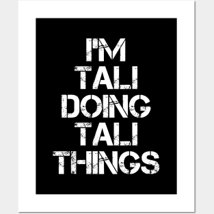 Tali Name T Shirt - Tali Doing Tali Things Posters and Art